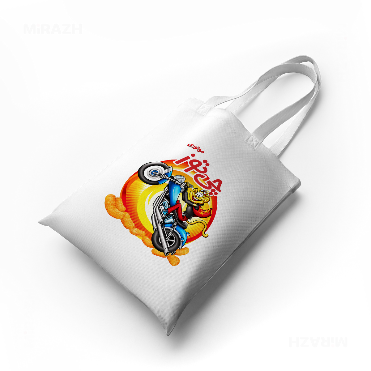 CheetozMotori Tote Bags 04 White