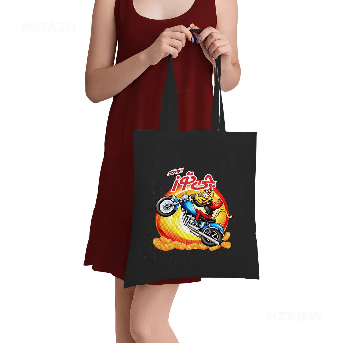 CheetozMotori Tote Bags 05 Black