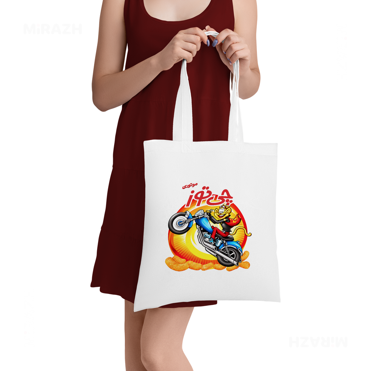 CheetozMotori Tote Bags 05 White