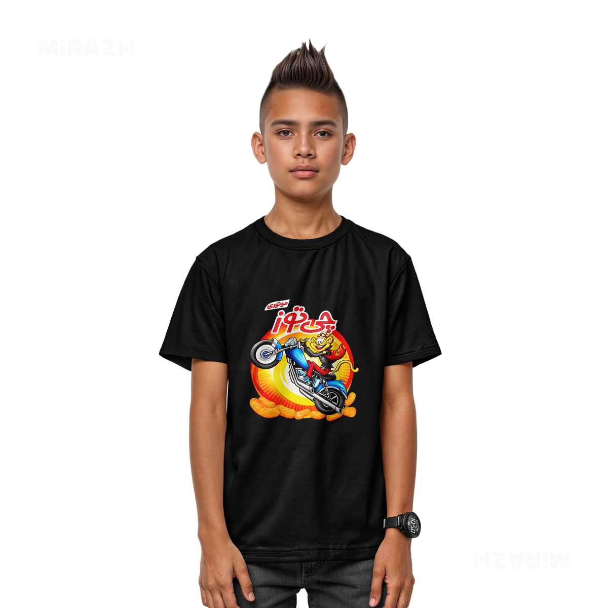 CheetozMotori Youth T Shirt 03 Black