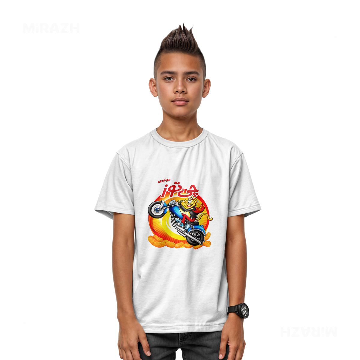 CheetozMotori Youth T Shirt 03 White