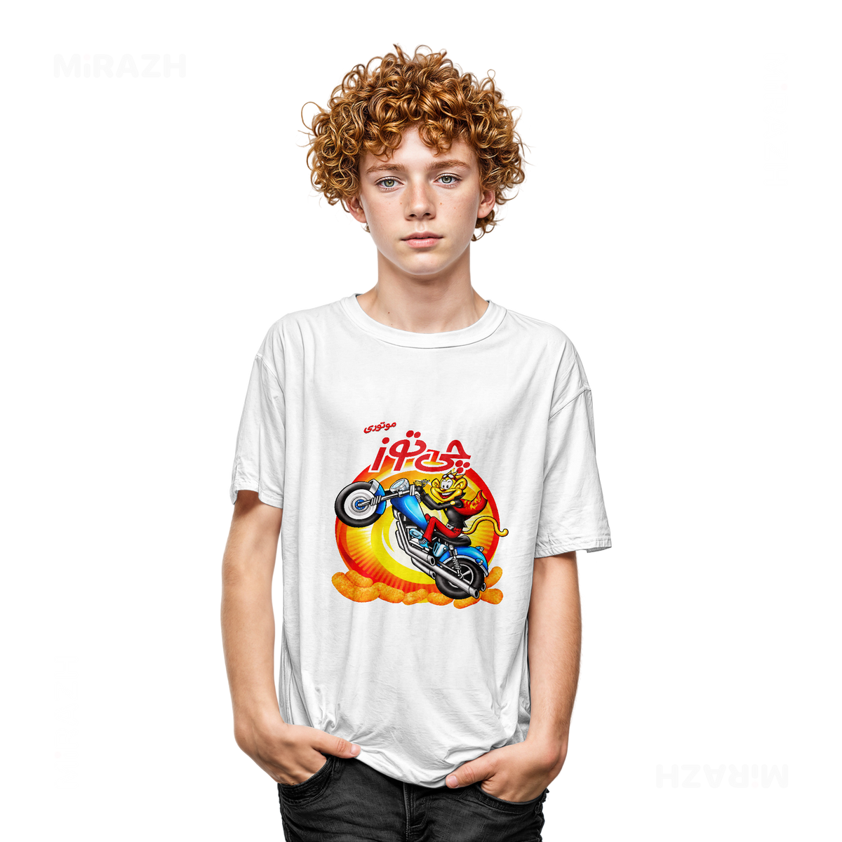 CheetozMotori Youth T Shirt 05 White