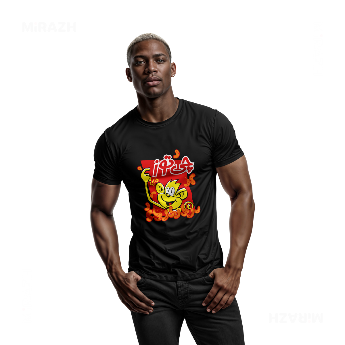 CheetozTalaei Adult T Shirt 02 Black
