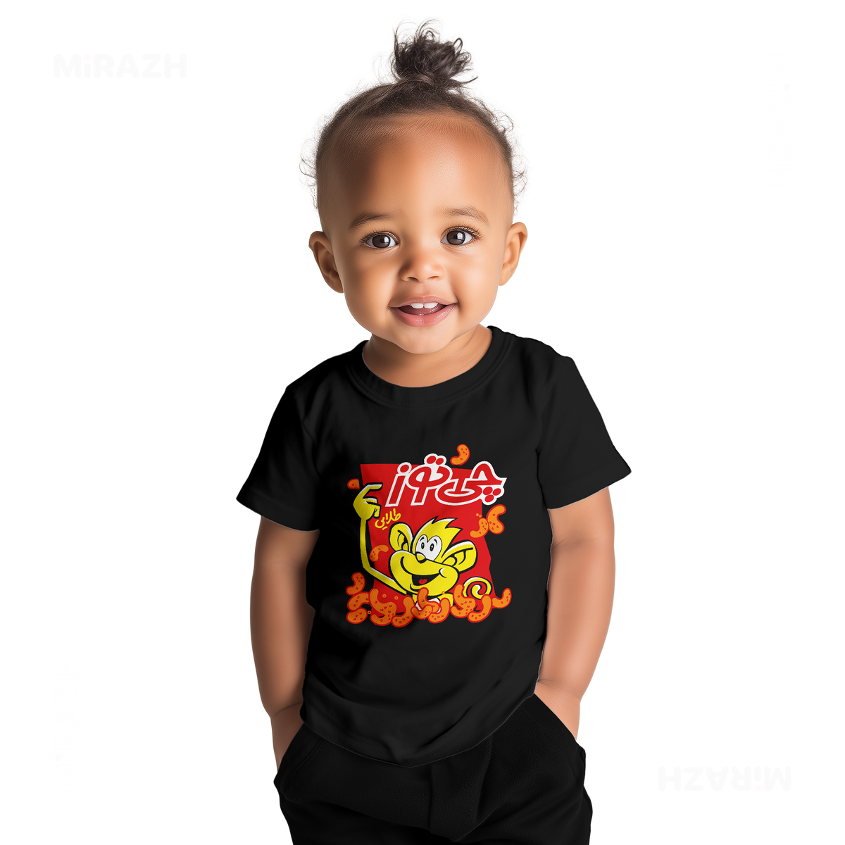 CheetozTalaei Baby T Shirt 04 Black