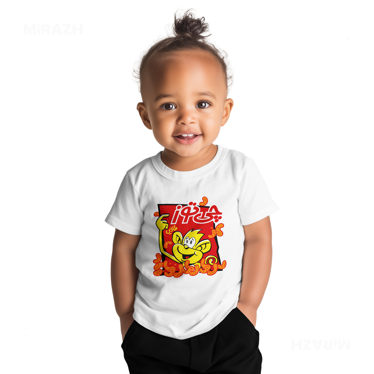 CheetozTalaei Baby T Shirt 04 White