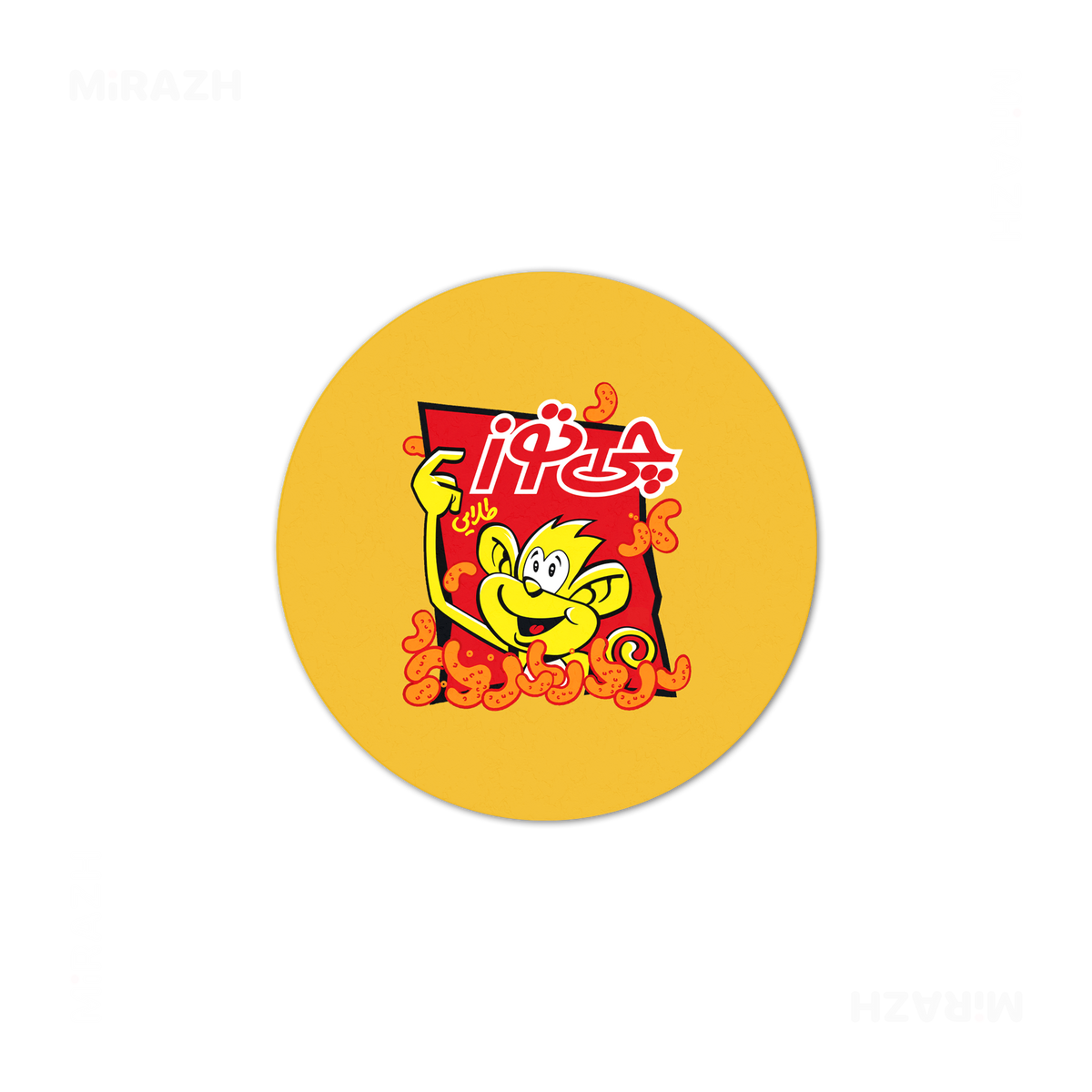 CheetozTalaei Ceramic Coaster 03 Round