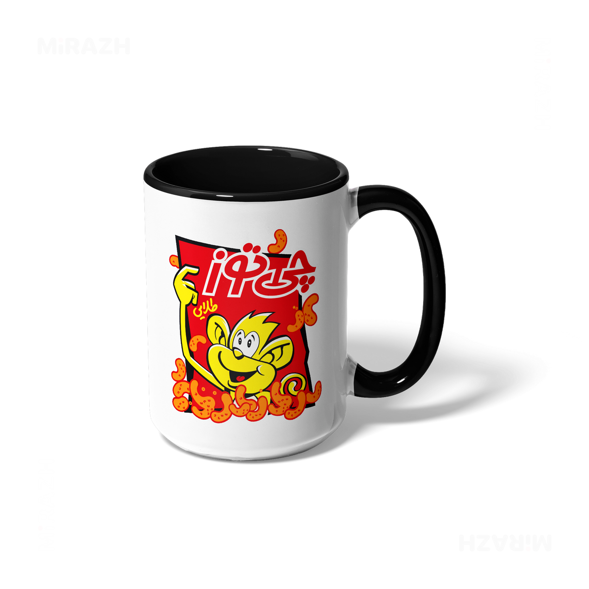 CheetozTalaei Ceramic Mug 01 White Black