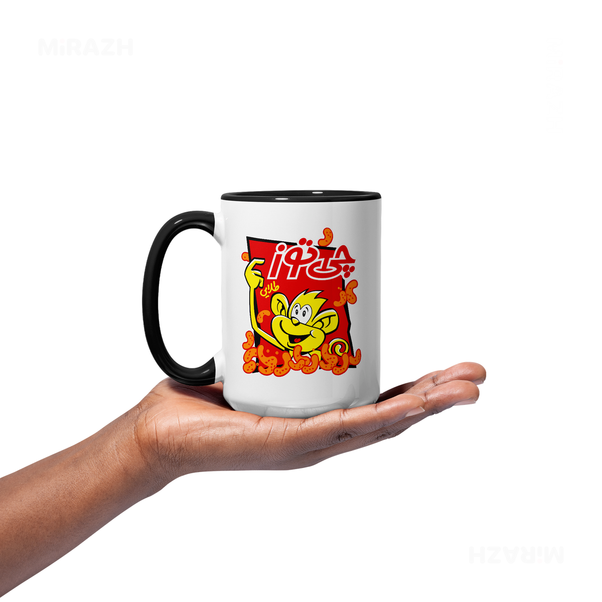 CheetozTalaei Ceramic Mug 03 White Black