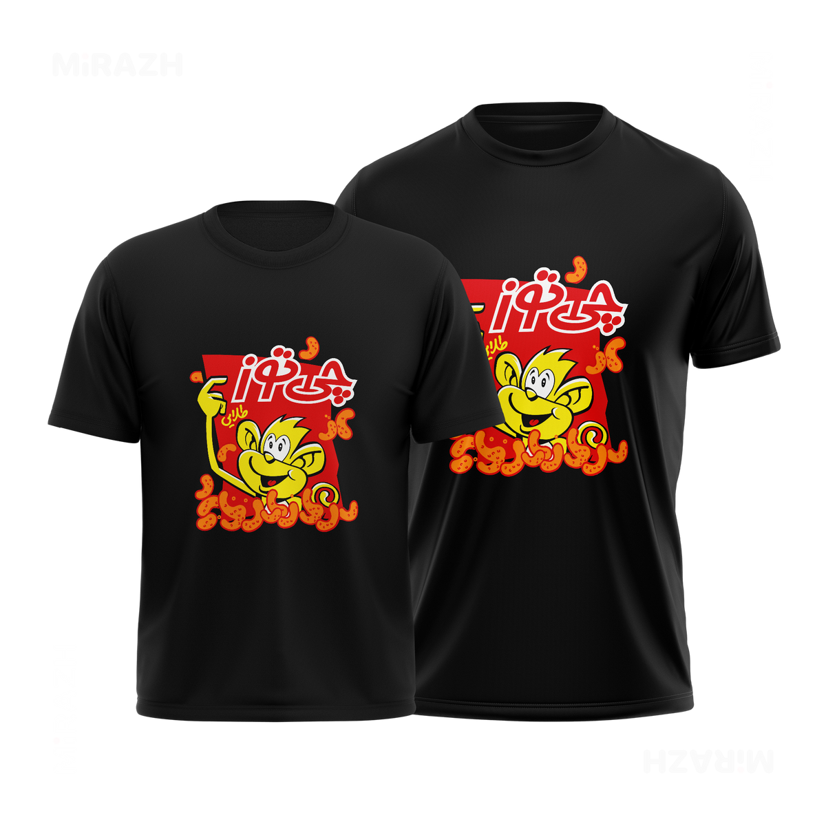CheetozTalaei Couple T Shirt 01 Black