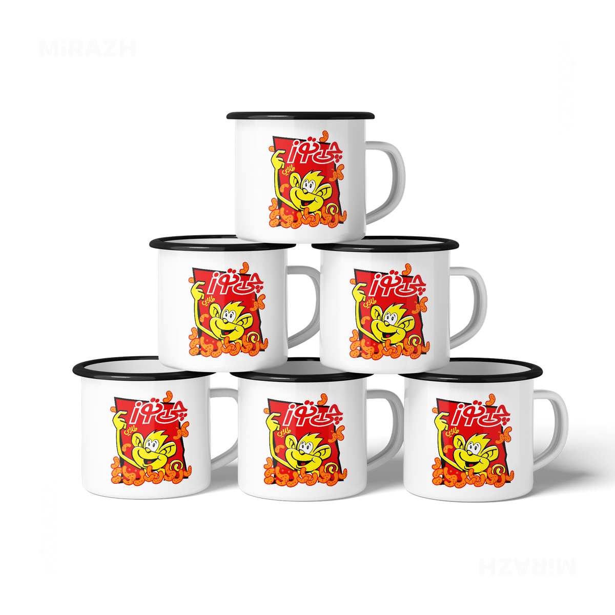 CheetozTalaei Enamel Camping Mug 06