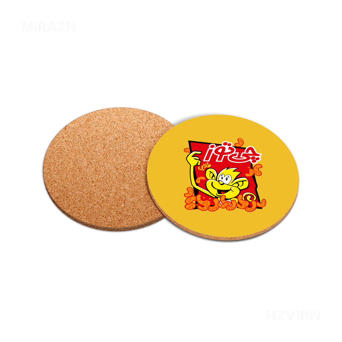 CheetozTalaei High Gloss Coaster 05 Round