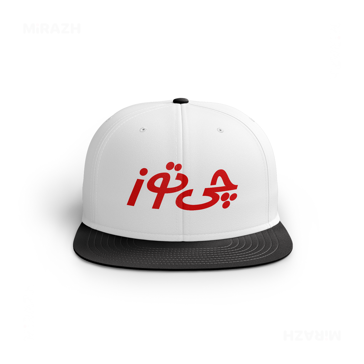 CheetozTalaei Snapback Caps 01 White Black DTF
