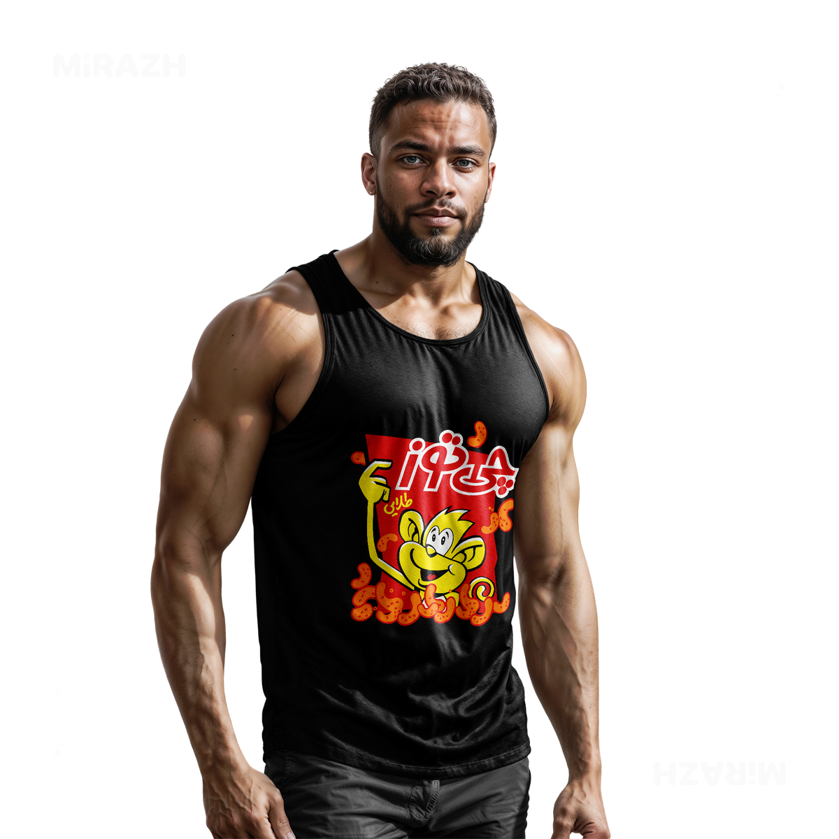 CheetozTalaei Tank Tops 02 Black