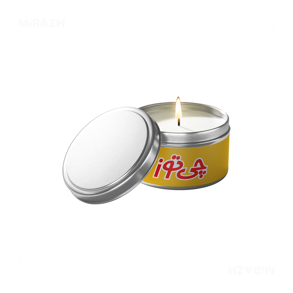 CheetozTalaei Tin Candle 01 Silver