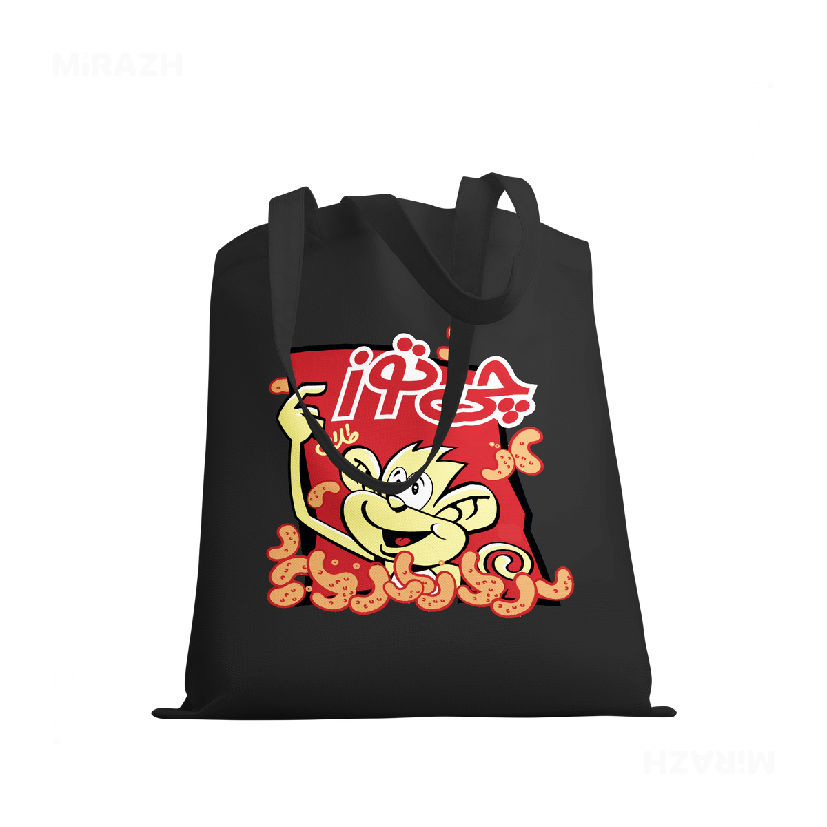 CheetozTalaei Tote Bags 03 Black