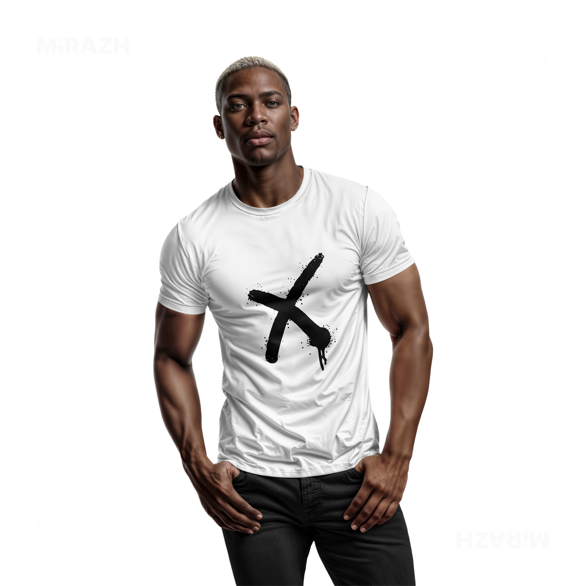 CrossMark Adult T Shirt 02 White