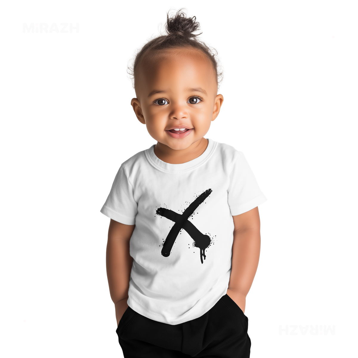 CrossMark Baby T Shirt 04 White