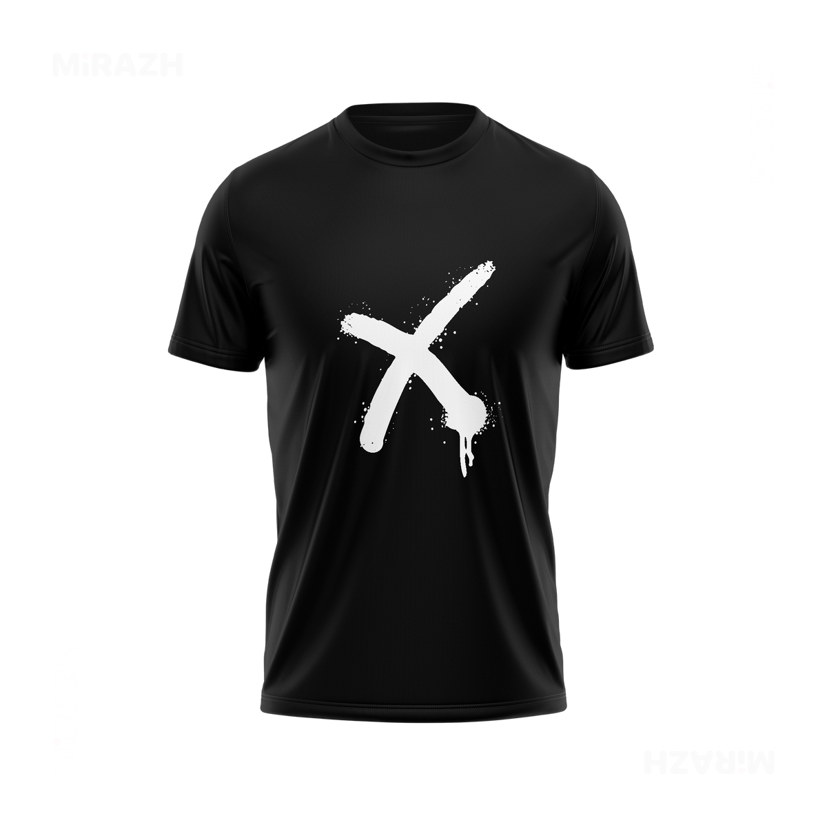 CrossMark Couple T Shirt 04 Black