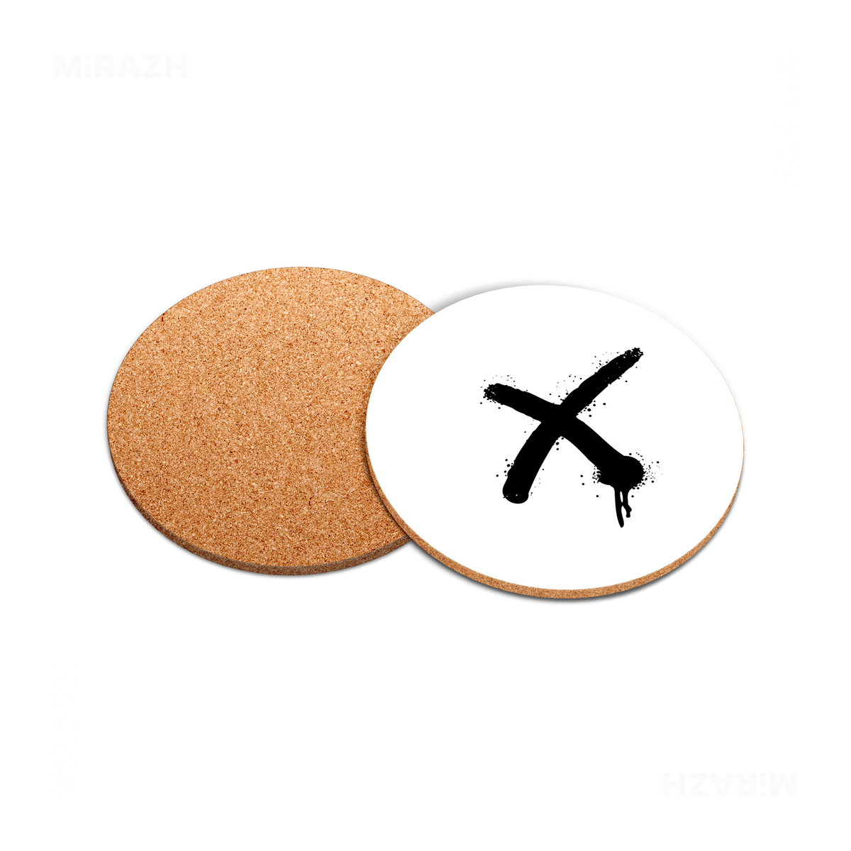 CrossMark High Gloss Coaster 05 Round