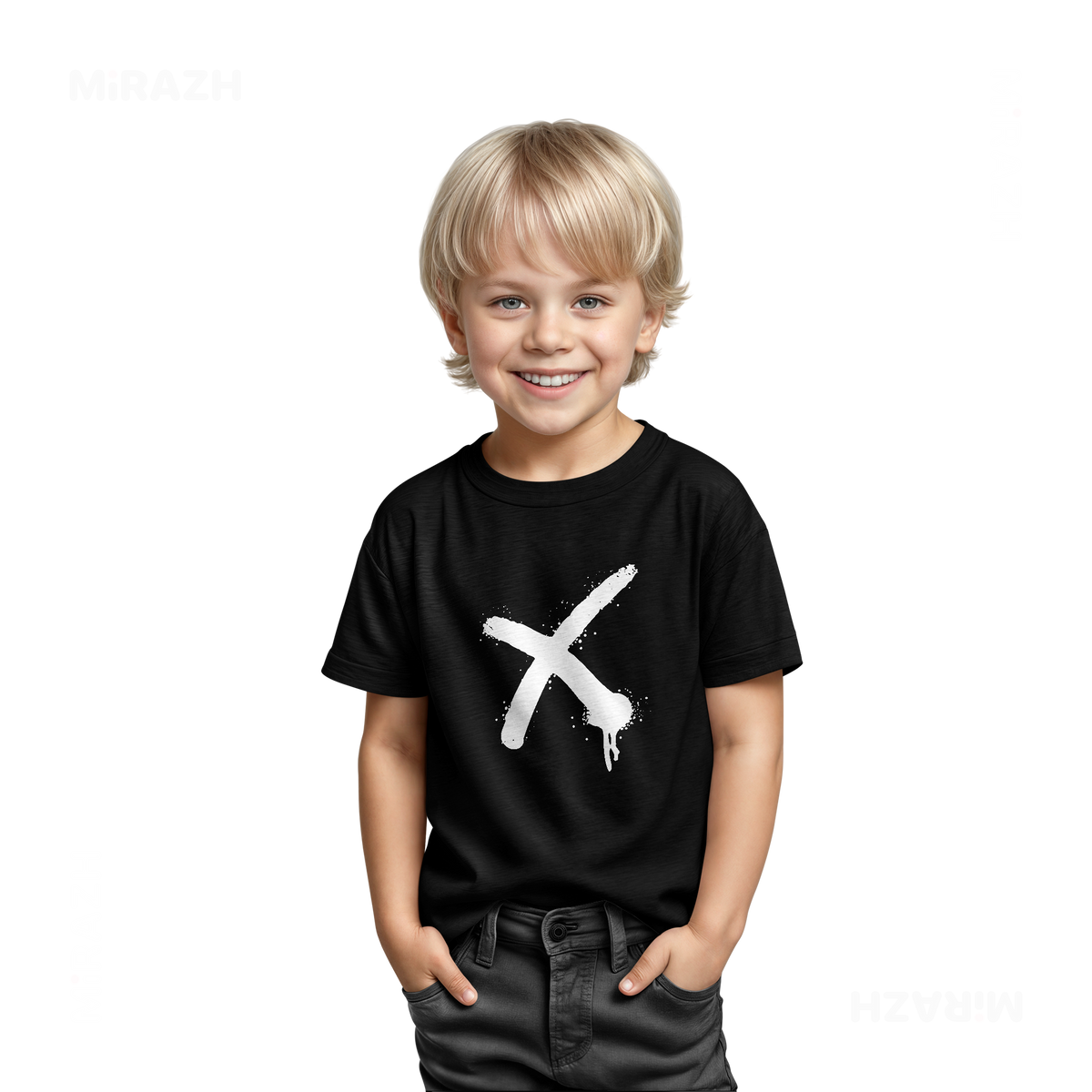 CrossMark Toddler T Shirt 03 Black