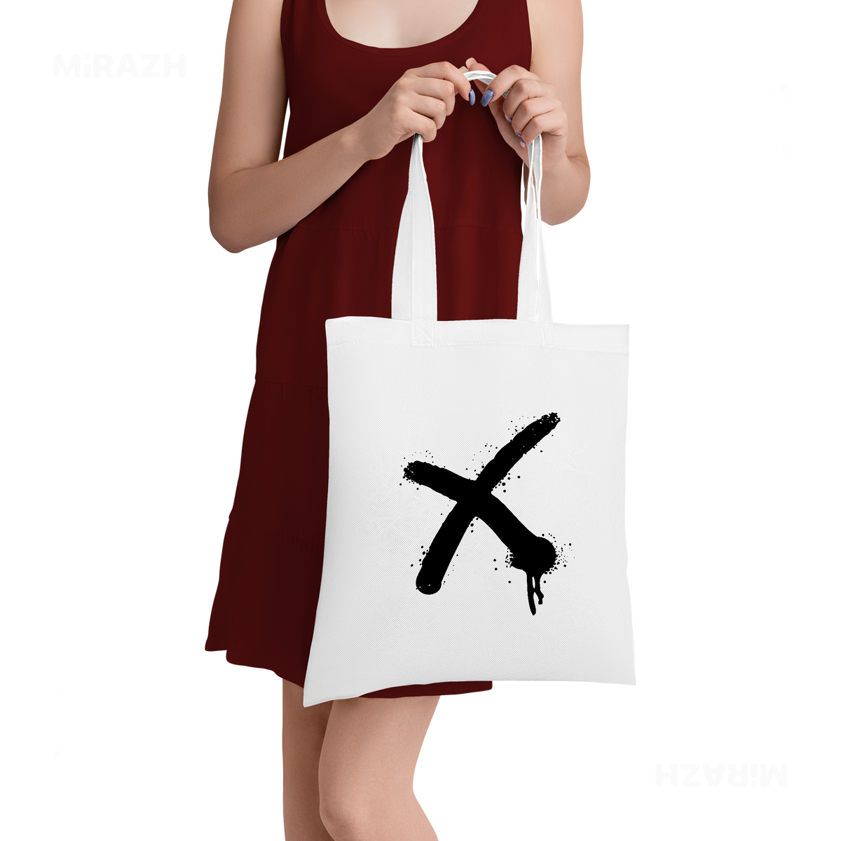 CrossMark Tote Bags 05 White