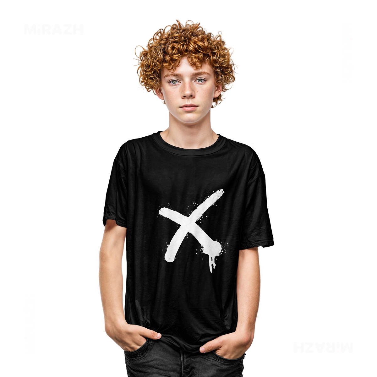 CrossMark Youth T Shirt 05 Black