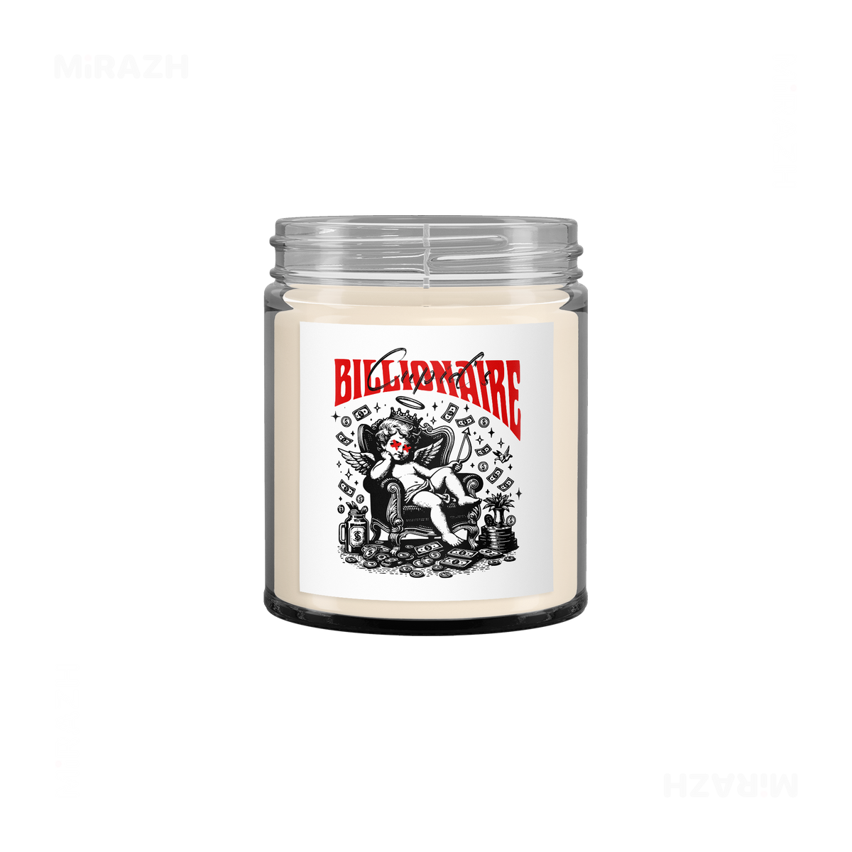 CupidCashThrone Scented Candle 03 Clear