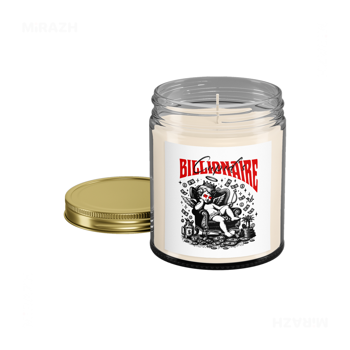 CupidCashThrone Scented Candle 05 Clear