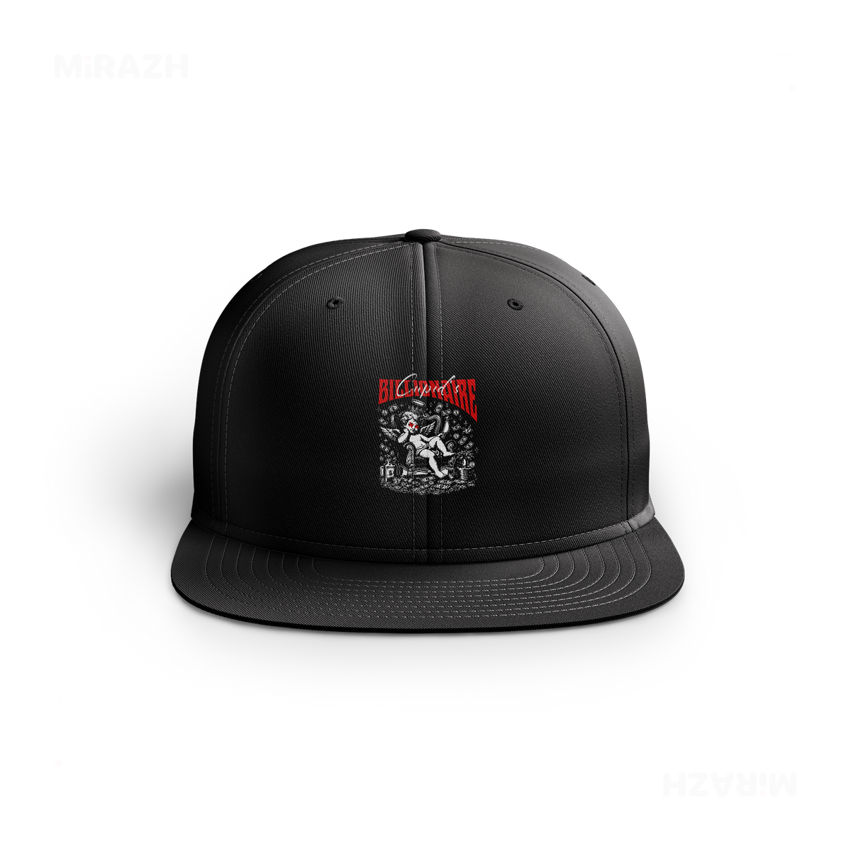CupidCashThrone Snapback Caps 01 Black DTF