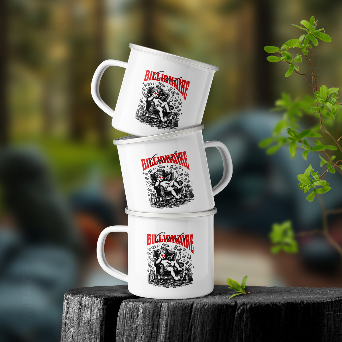 CupidCashThrone Stainless Steel Camping Mug 02