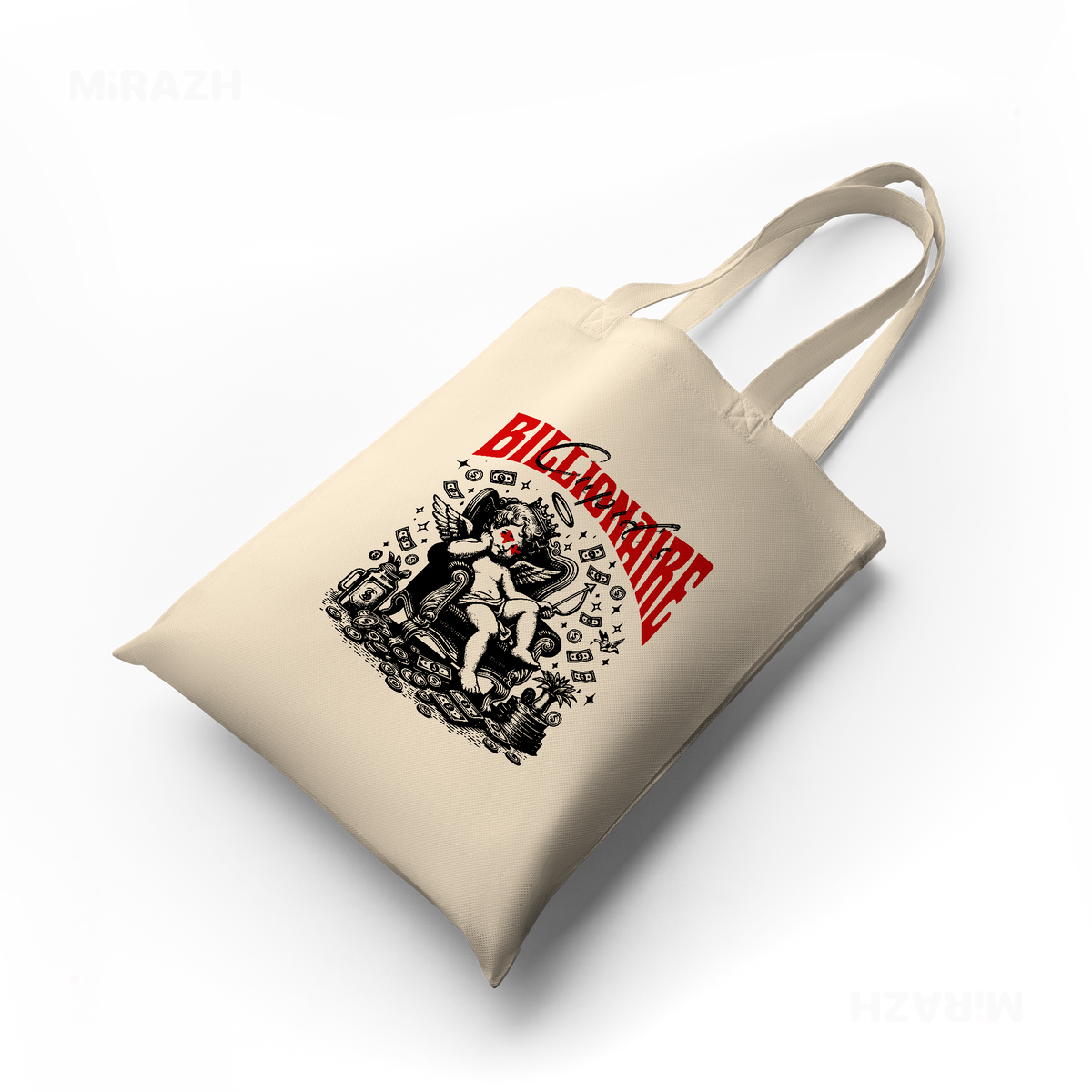 CupidCashThrone Tote Bags 04 Natural