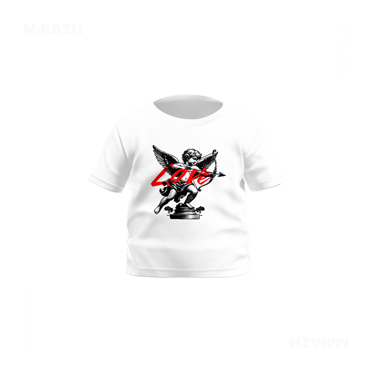 CupidLoveStruck Baby T Shirt 01 White
