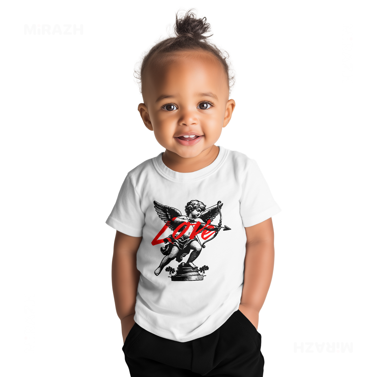 CupidLoveStruck Baby T Shirt 04 White