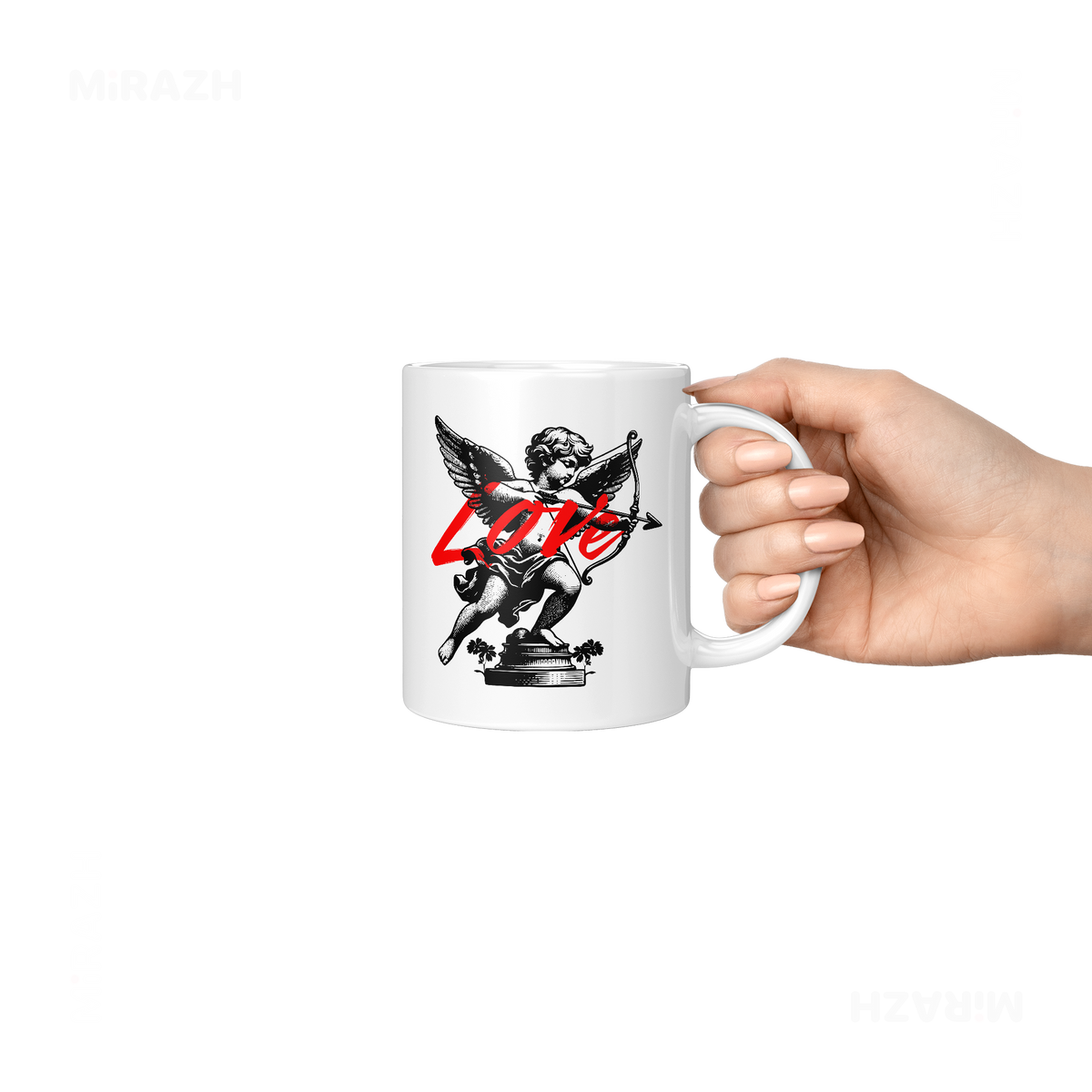 CupidLoveStruck Ceramic Mug 06 White