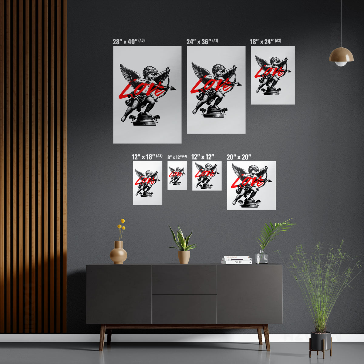 CupidLoveStruck Frameless Canvas 05