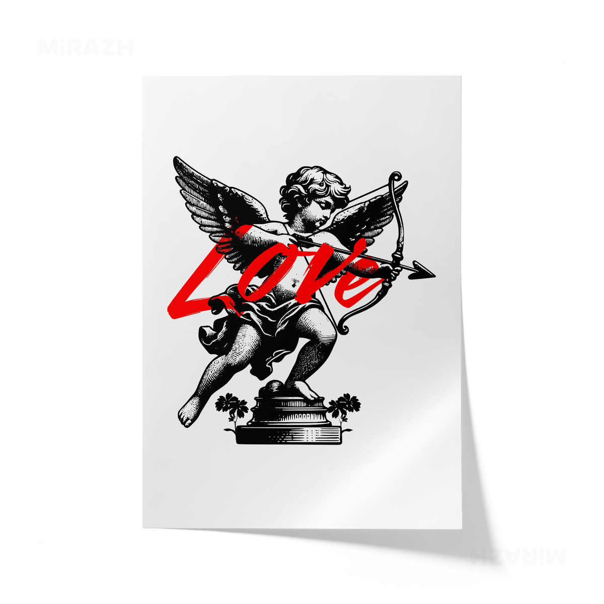 CupidLoveStruck Giclee Print 01