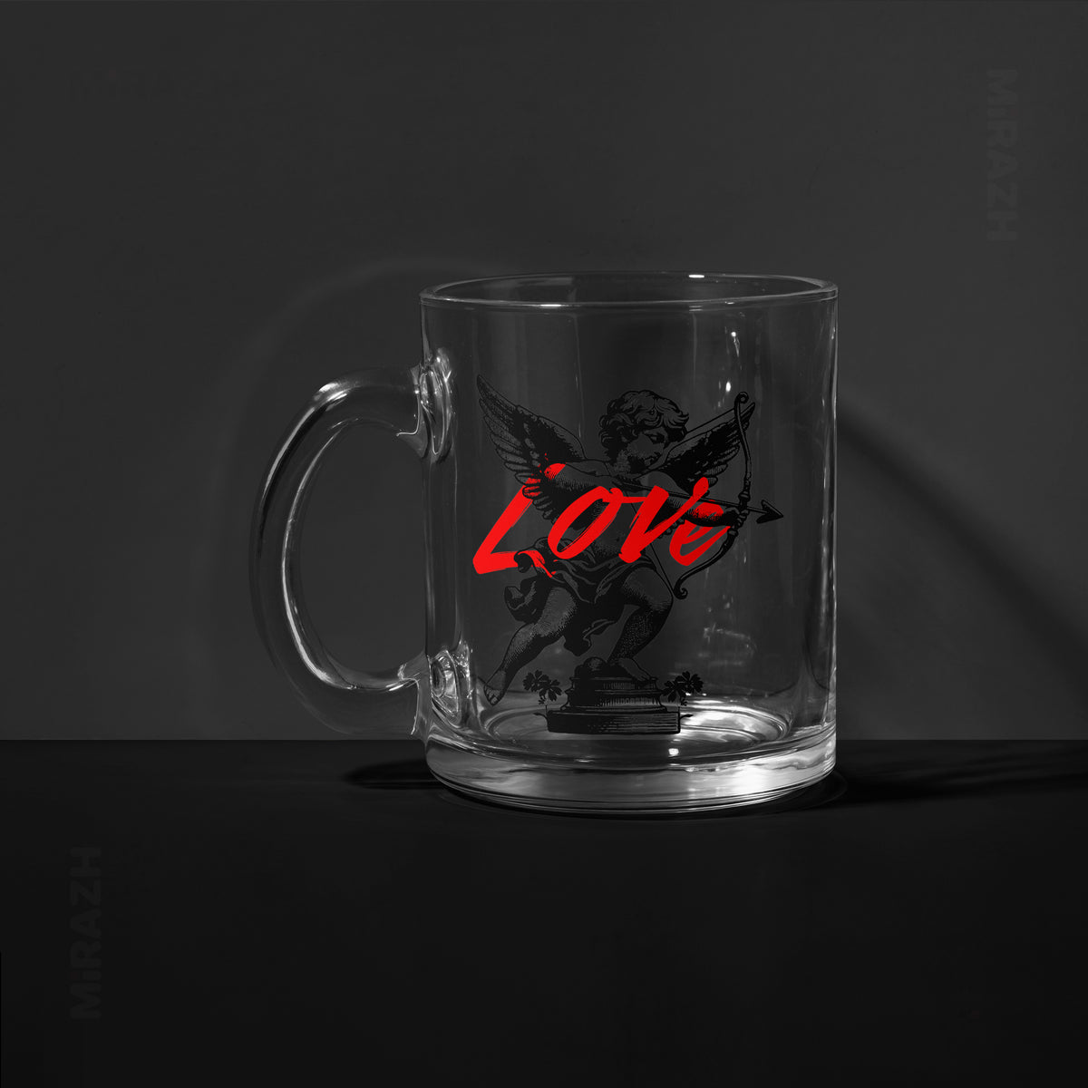CupidLoveStruck Glass Mug 01