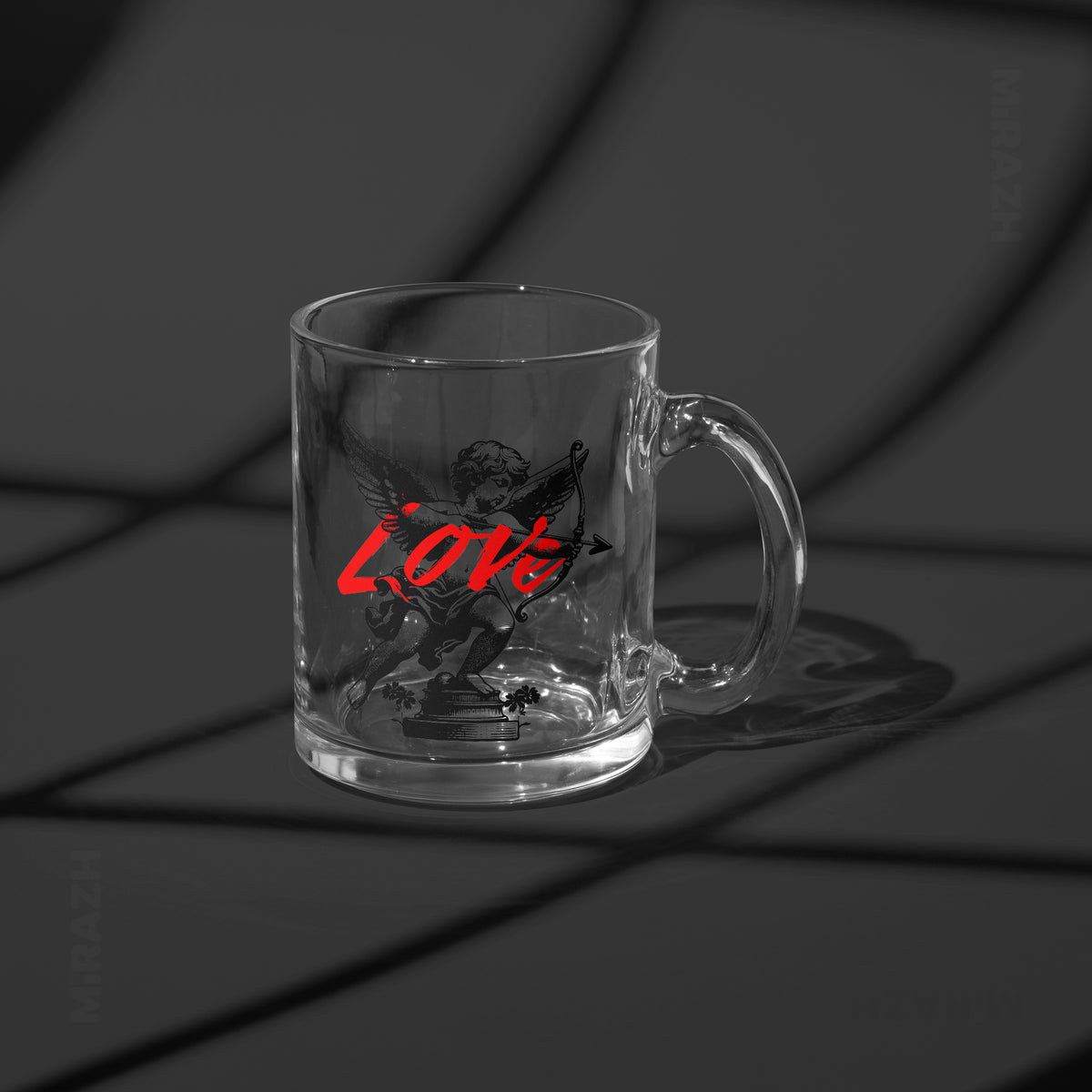 CupidLoveStruck Glass Mug 03