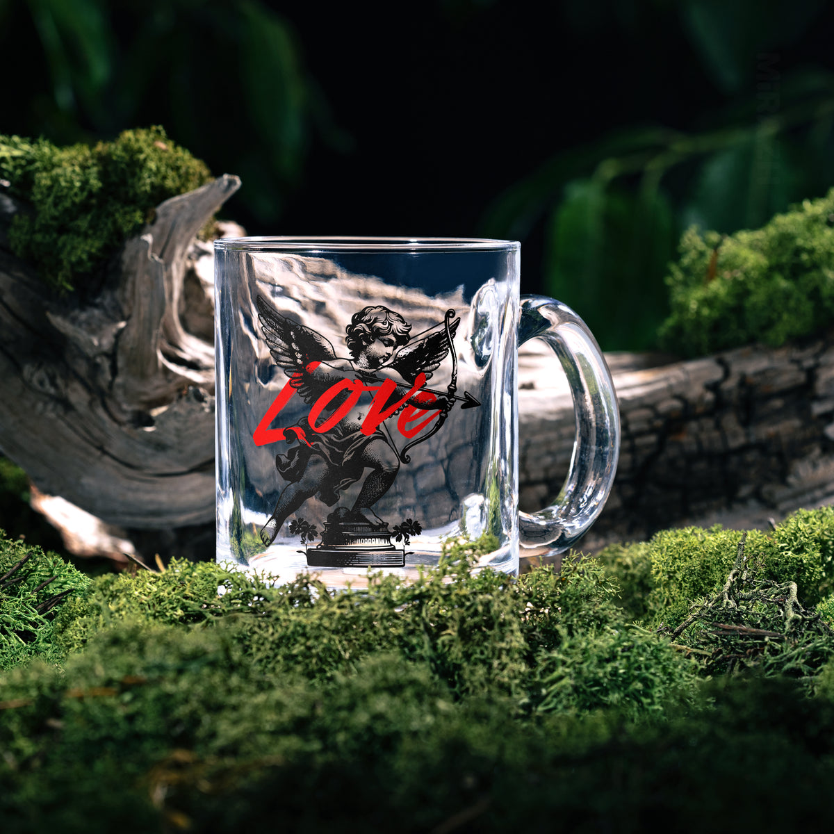 CupidLoveStruck Glass Mug 05