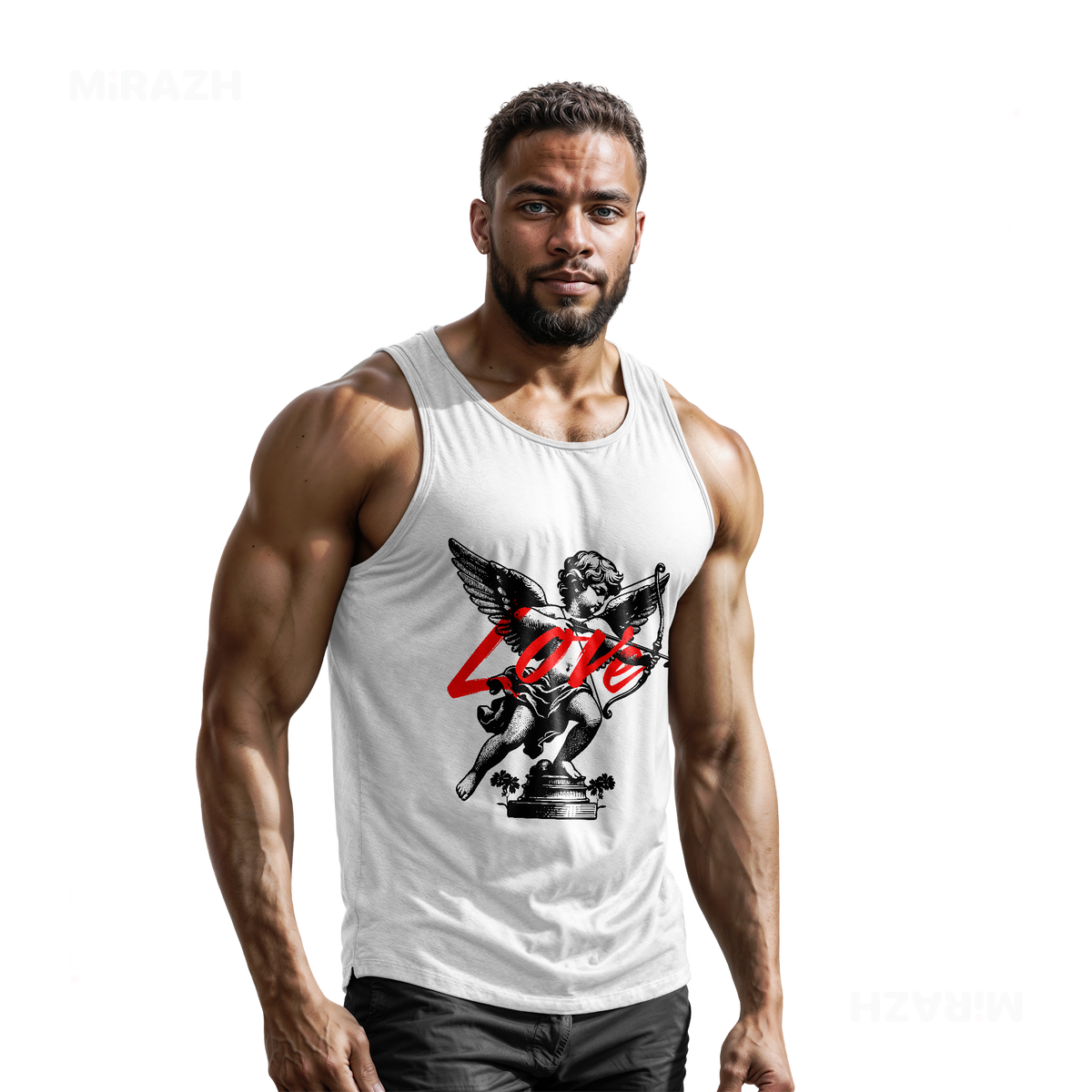 CupidLoveStruck Tank Tops 02 White