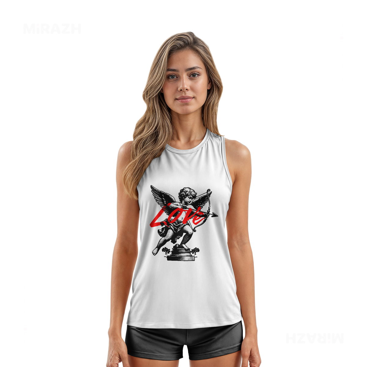 CupidLoveStruck Tank Tops 03 White