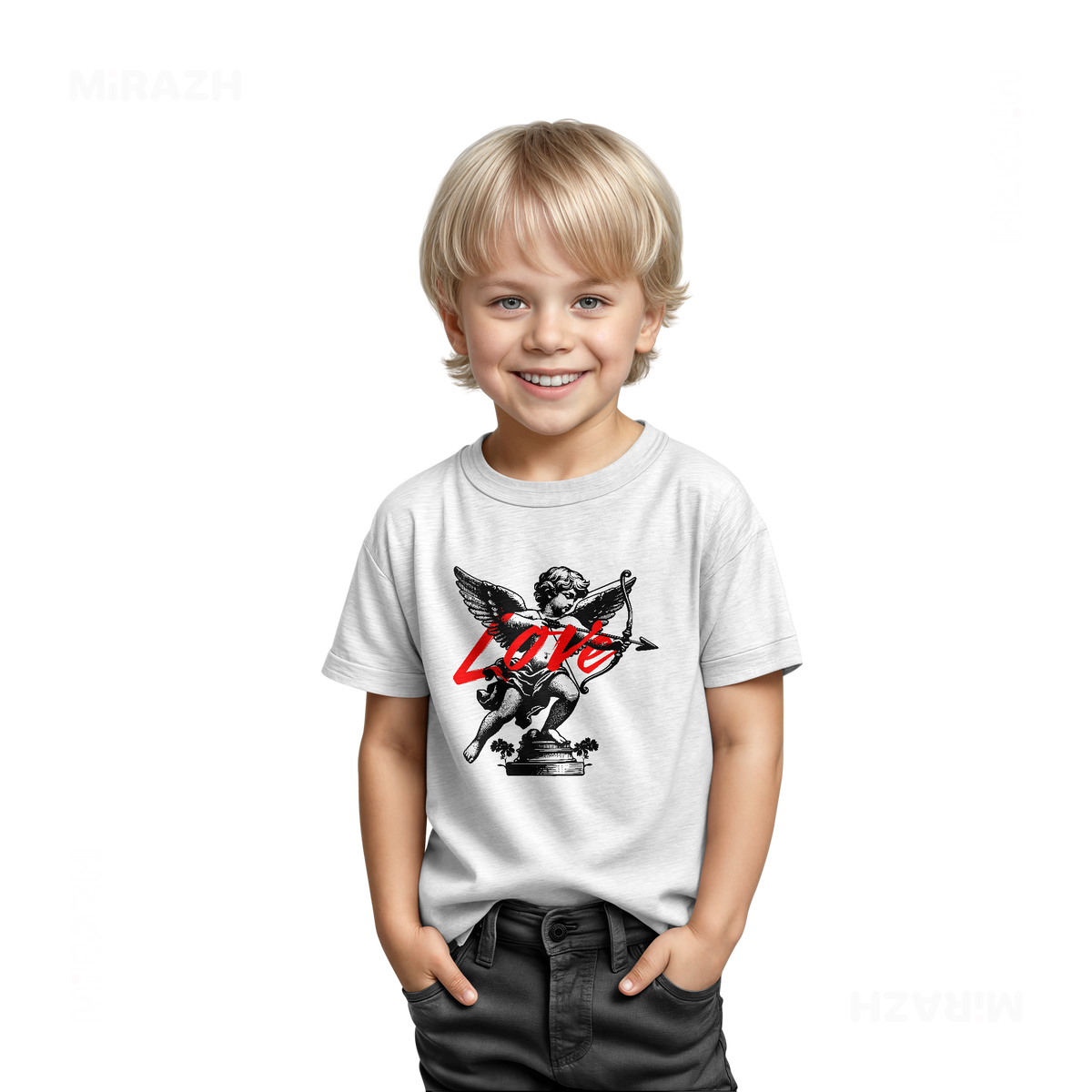 CupidLoveStruck Toddler T Shirt 03 White