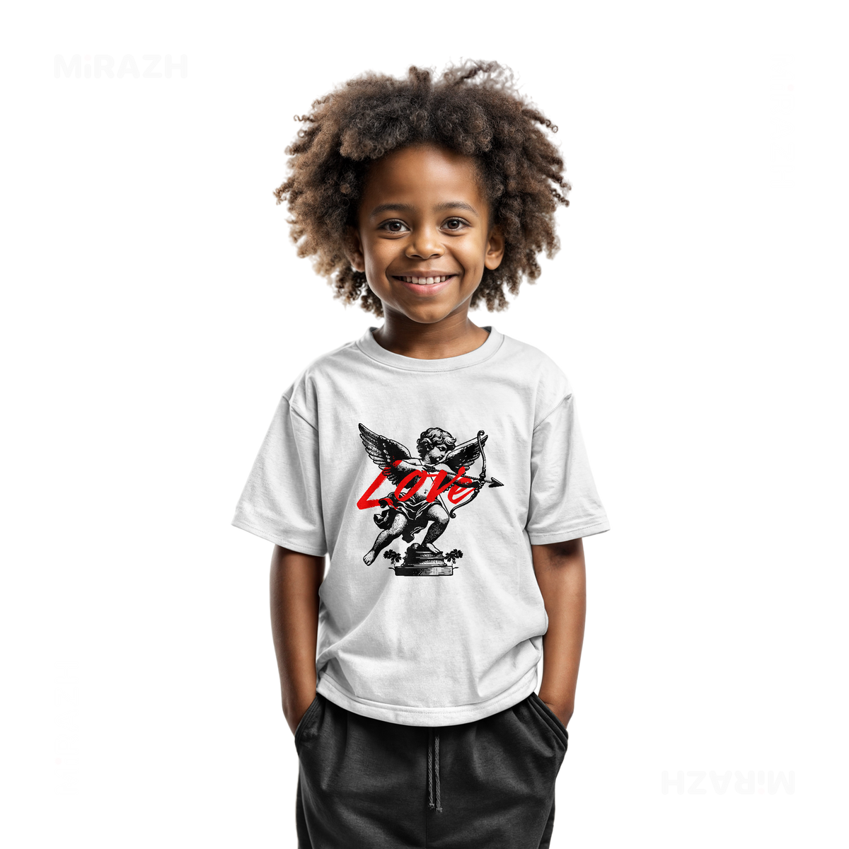 CupidLoveStruck Toddler T Shirt 05 White