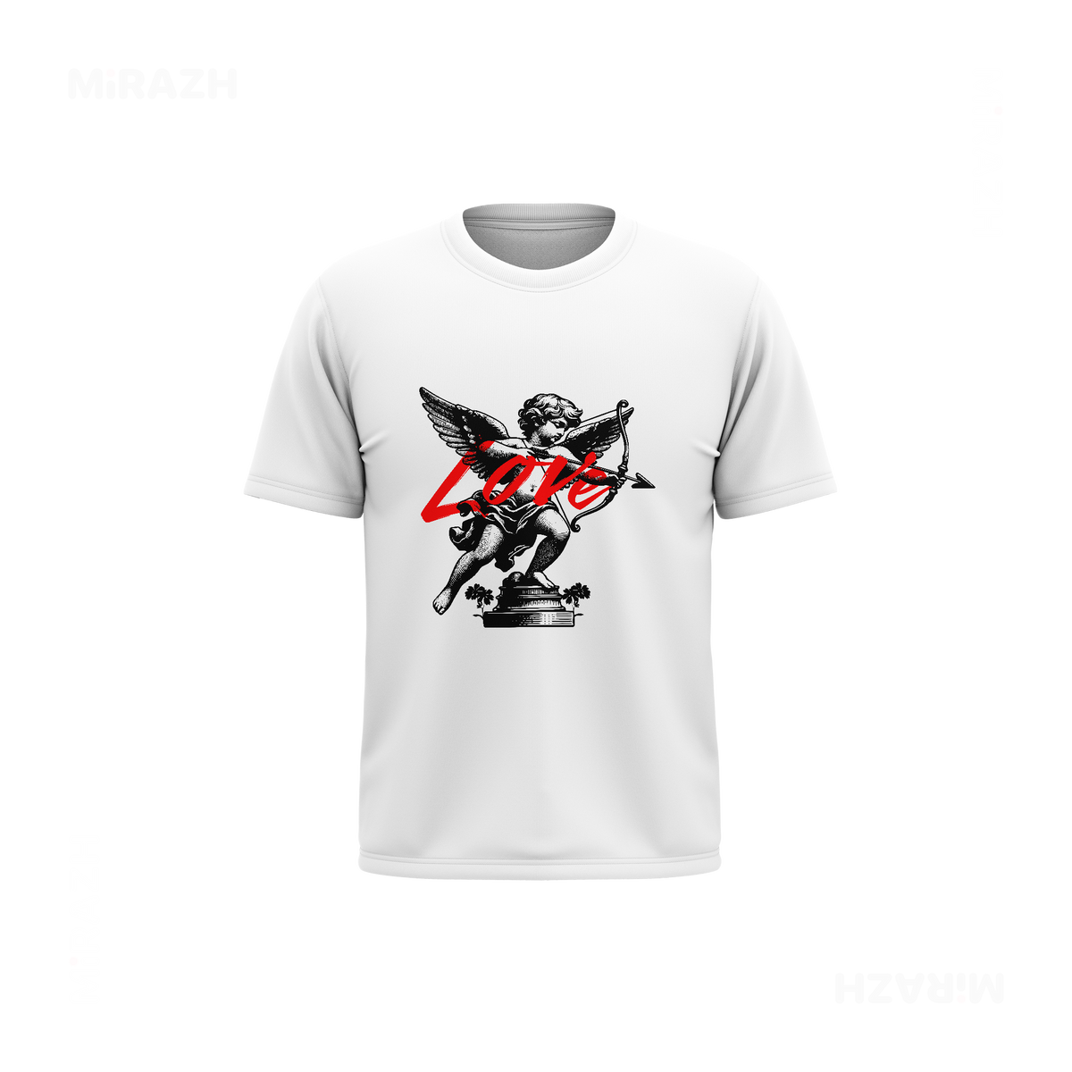 CupidLoveStruck Youth T Shirt 01 White