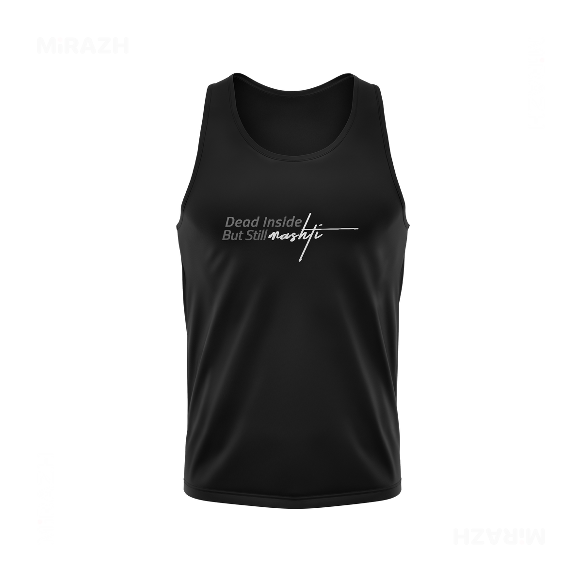 DeadInsideButStillMashti Tank Tops 01 Black