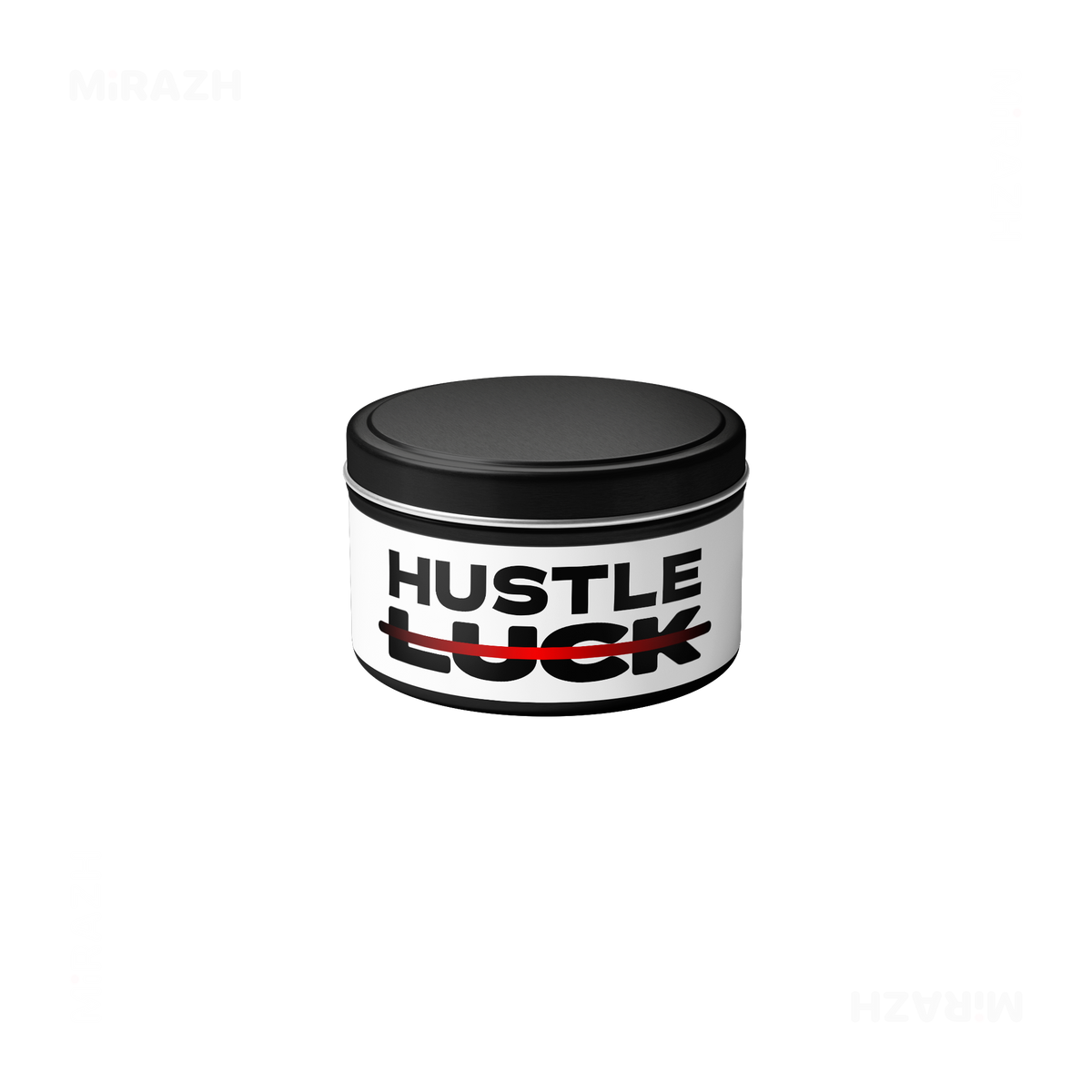 HustleOverLuck Tin Candle 04 Black