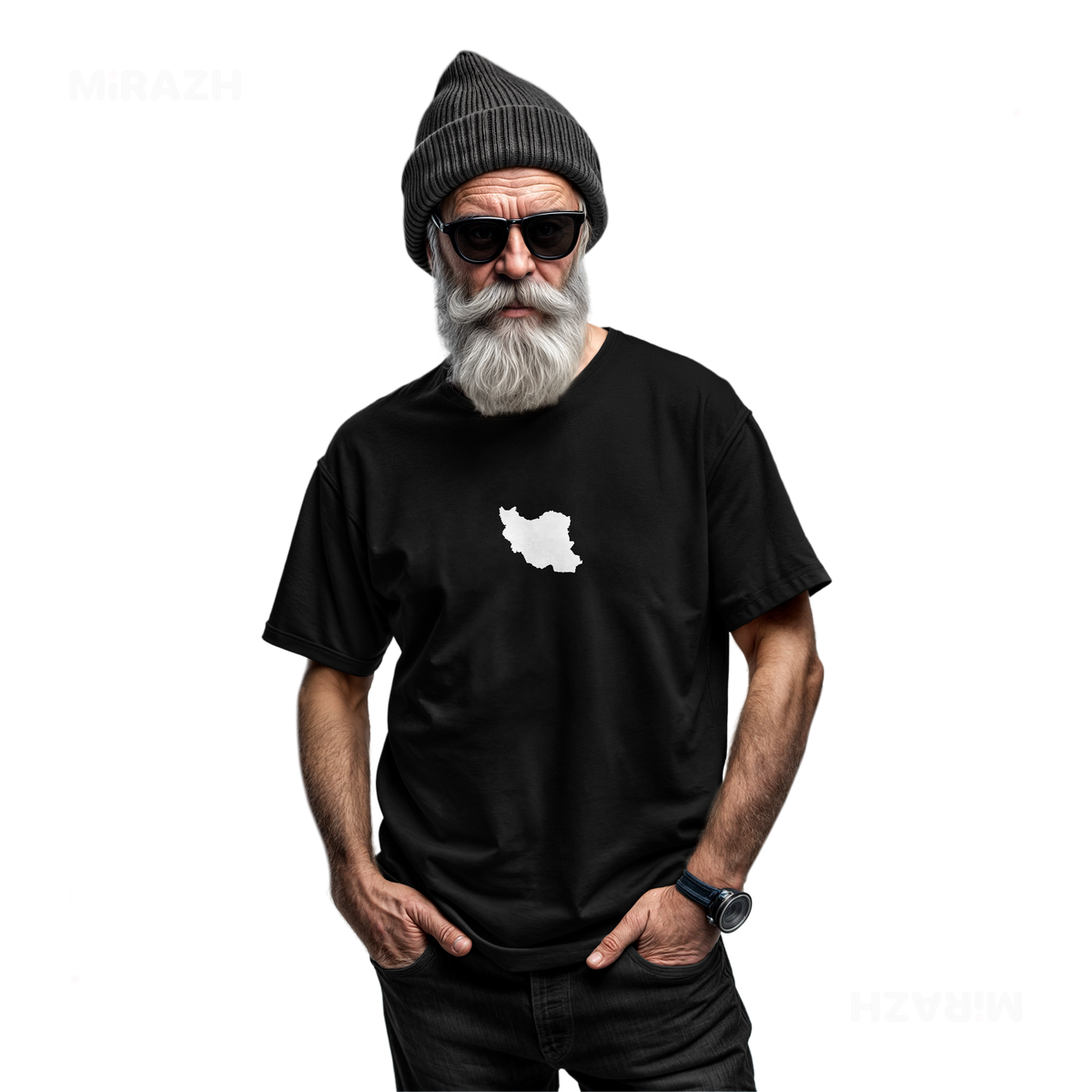 IranCloseWithin Adult T Shirt 06 Black