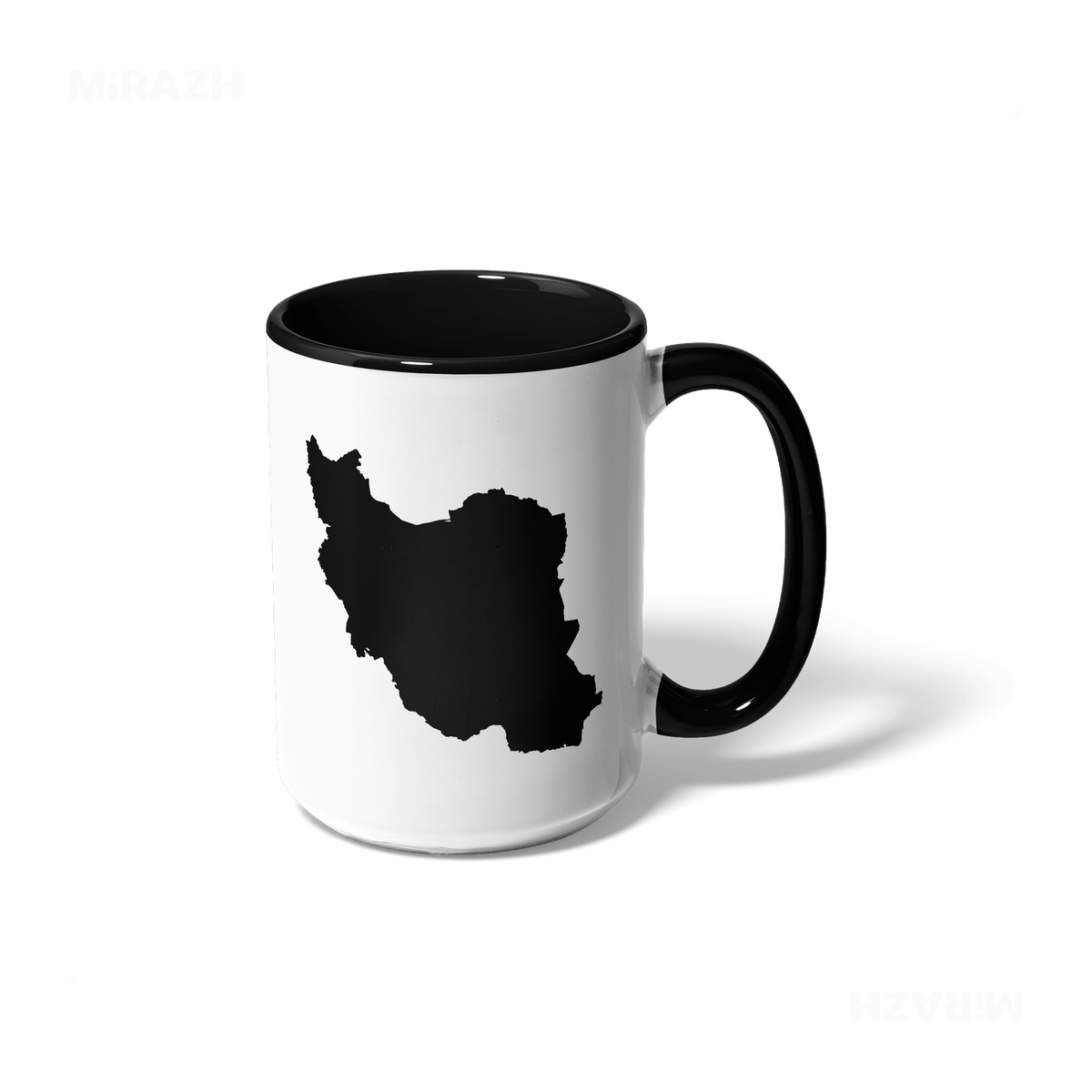IranCloseWithin Ceramic Mug 01 White Black