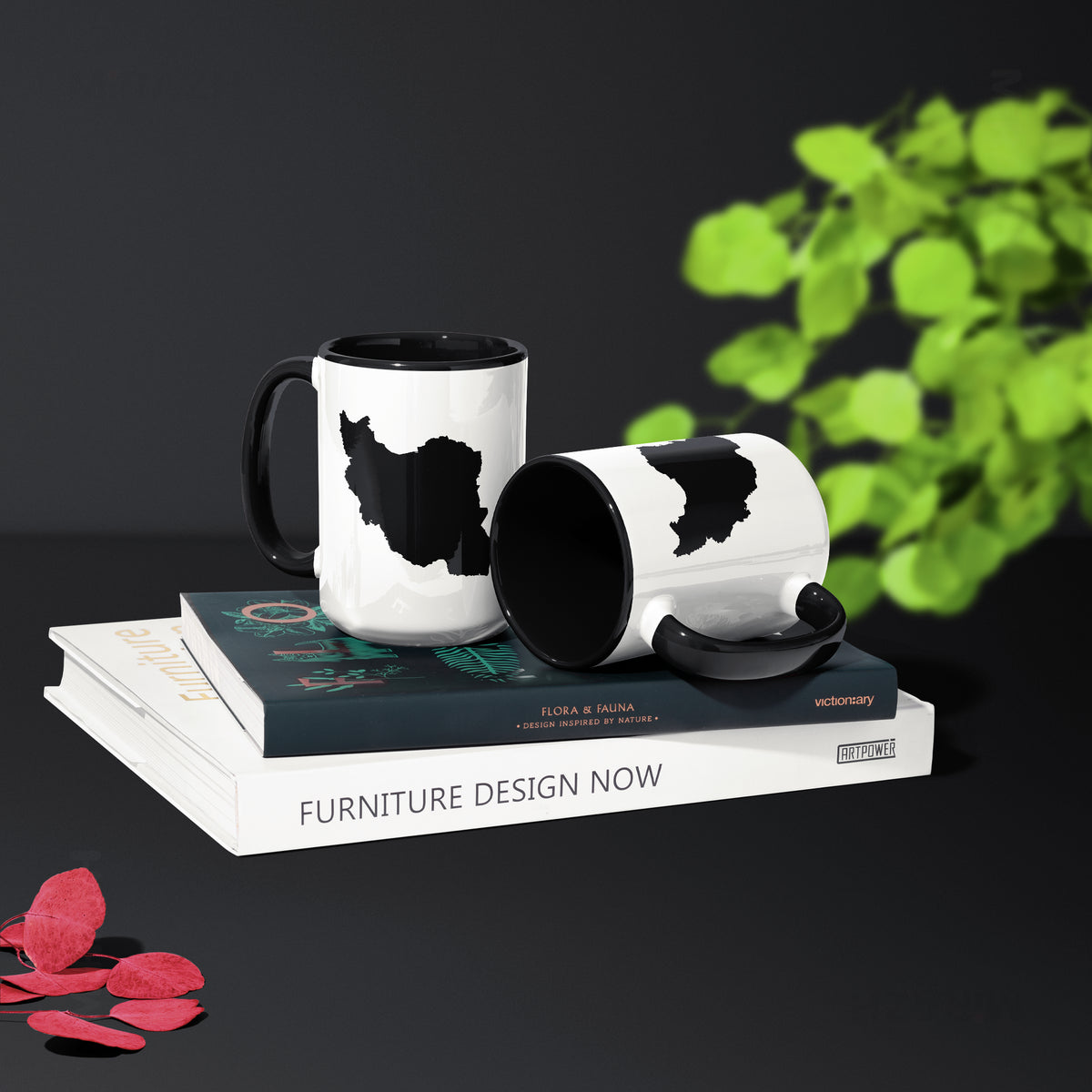 IranCloseWithin Ceramic Mug 02 White Black