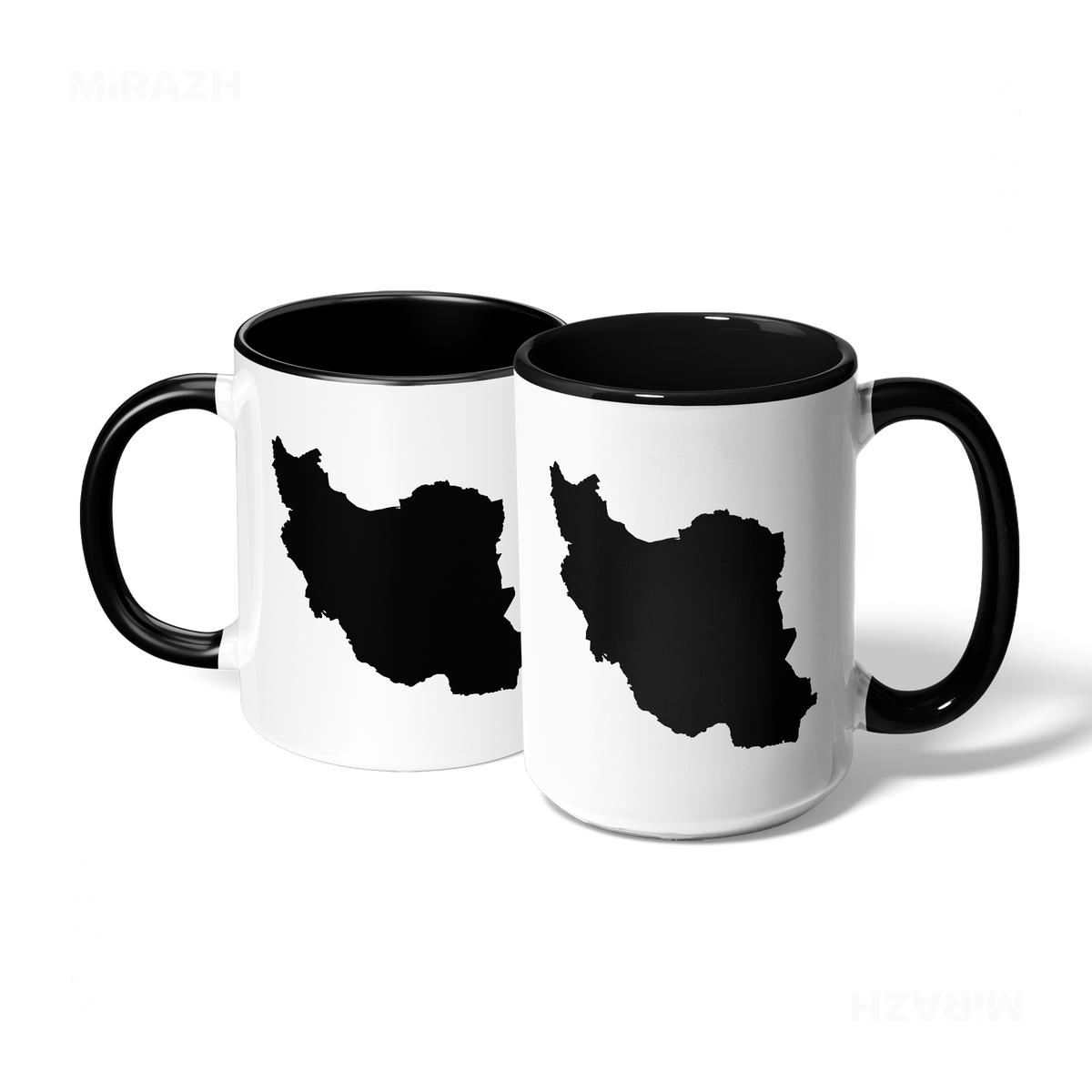 IranCloseWithin Ceramic Mug 07 White Black